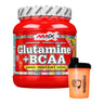 Glutamine + Bcaa 300 Gr + ¡shaker Fitnesszone De Regalo! Lima - Limón