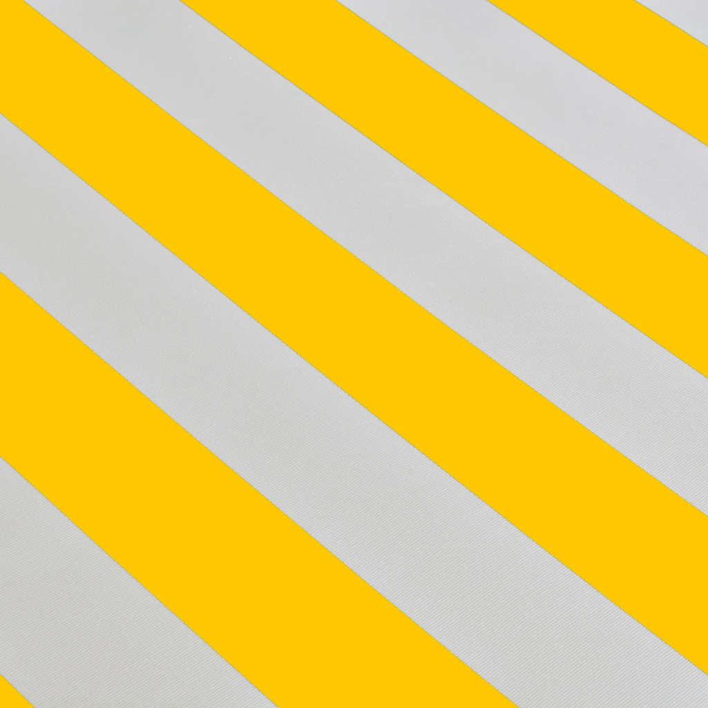Toldo Plegable De Operación Manual 400 Cm Amarillo Y Blanco_4