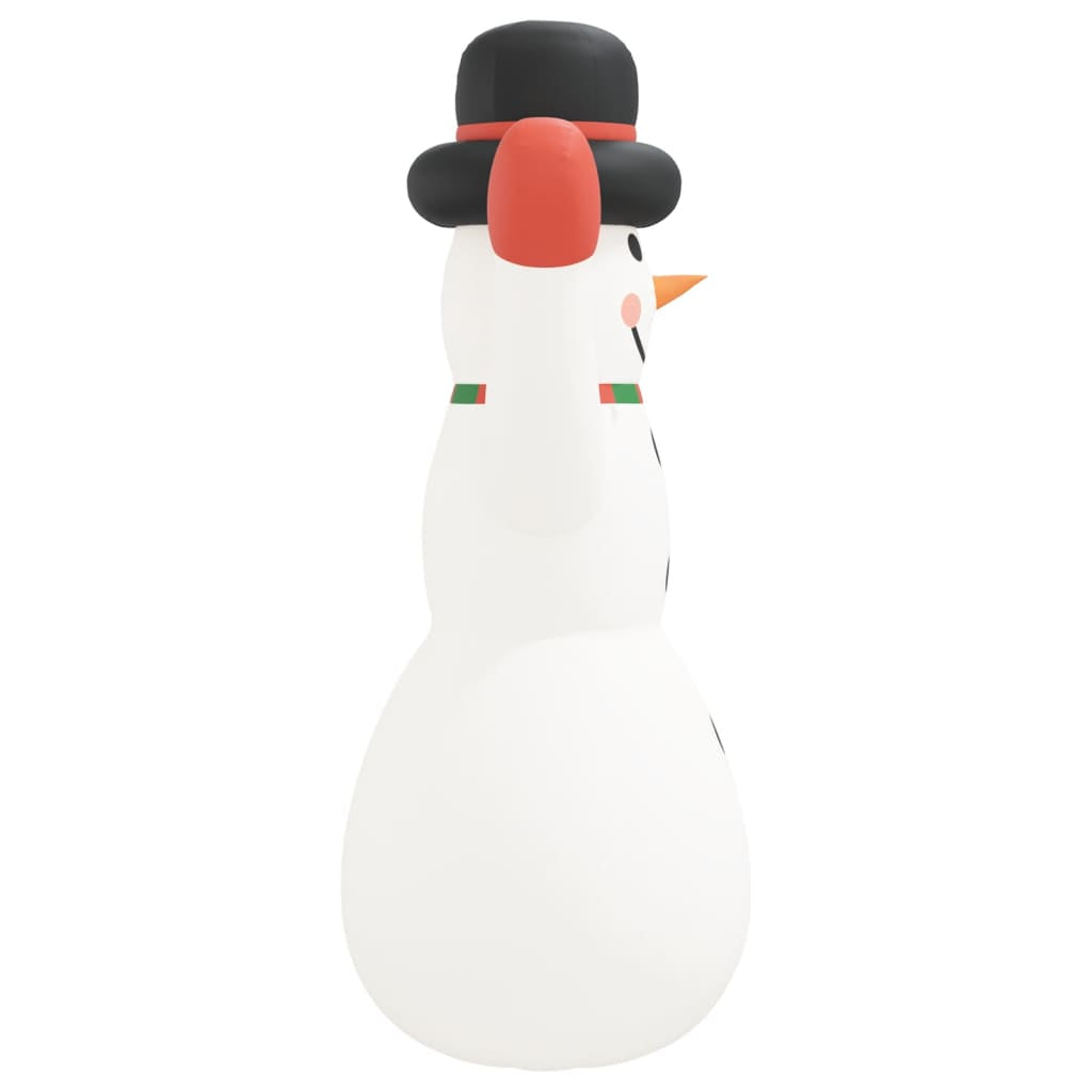 Vidaxl Muñeco De Nieve Inflable De Navidad Con Led 805 Cm_3