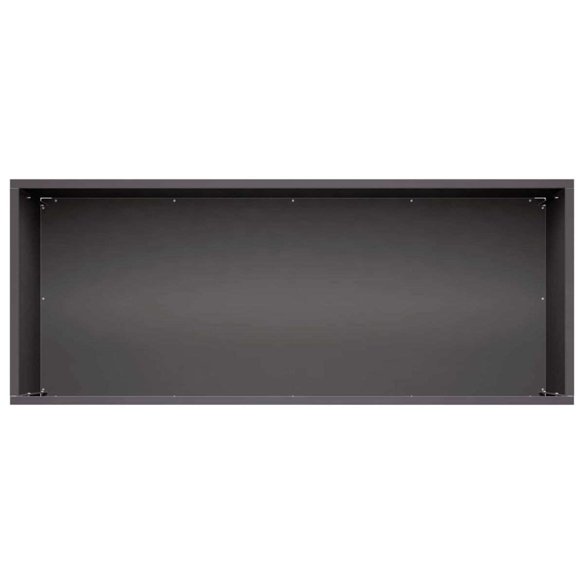Macetero De Jardín Negro 80 X 40 X 40 Cm Acero Laminado En Frío_3