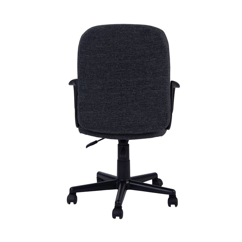 Silla De Oficina Génesis Tapizado, Negro, 55 X 87-96 X 45_3
