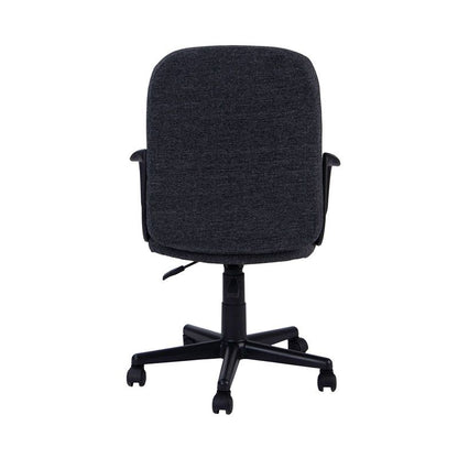 Silla De Oficina Génesis Tapizado, Negro, 55 X 87-96 X 45_3