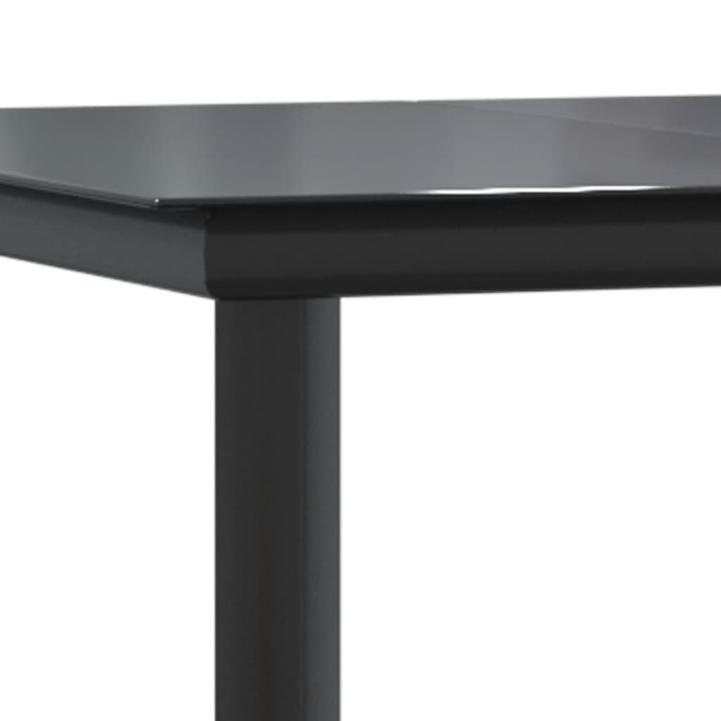 Set Comedor De Jardín 9 Pzas Con Cojines Ratán Sintético Beige / Vetonek_3