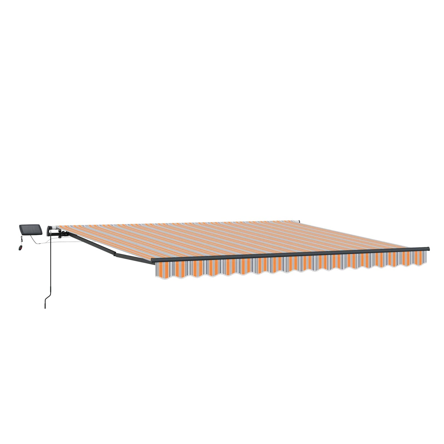 Toldo Retráctil Multicolor 450 X 350 Cm Tela Y Aluminio_4