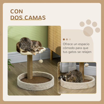 Pawhut Árbol Rascador Para Gatos_3