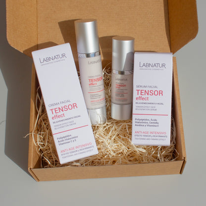 Pack Anti-Aging Tensor Effect Labnatur | Sérum Facial y Crema Facial | Polipéptidos y Ácido Hialurónico_3