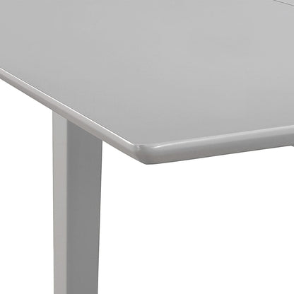 Mesa De Comedor Extensible Gris (80-120)x80x74 Cm Mdf_3