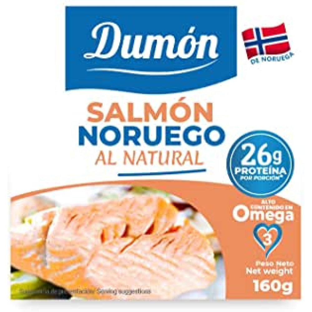 Salmón Noruego Al Natural 160 Gr_0
