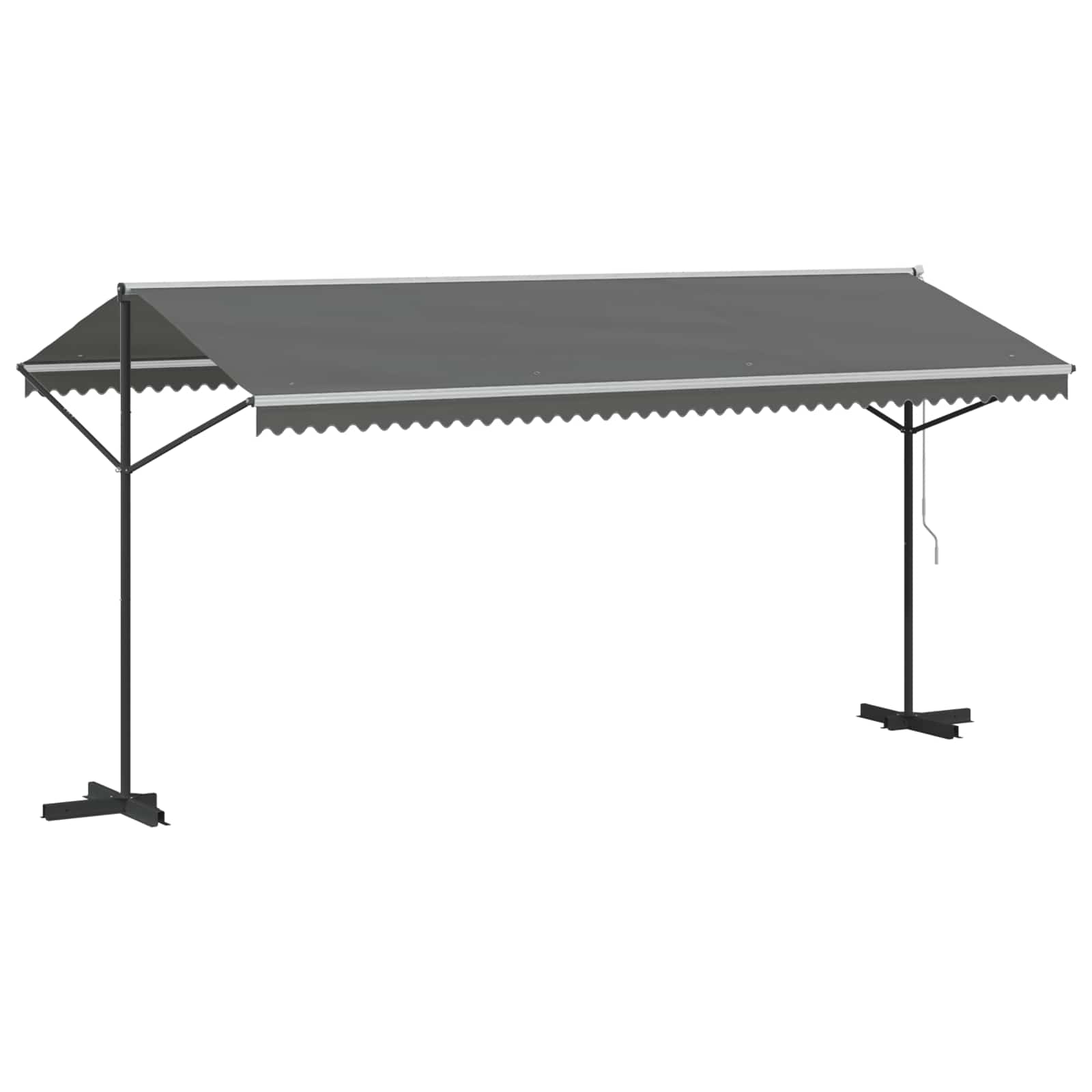 Toldo Independiente Gris 5 X 3 M Poliéster_5