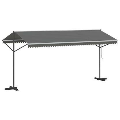 Toldo Independiente Gris 5 X 3 M Poliéster_5