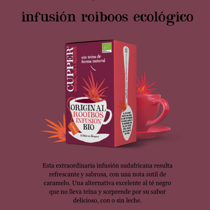 Infusión Rooibos Bio Cupper 20 bolsitas
