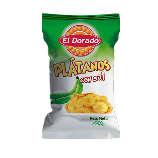 Platanitos Sal El Dorado 250g