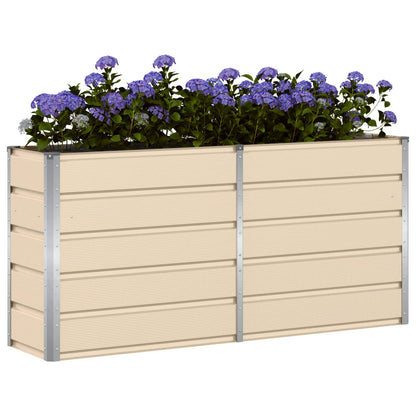 Jardinera Marfil 160 X 40 X 75 Cm Acero_2