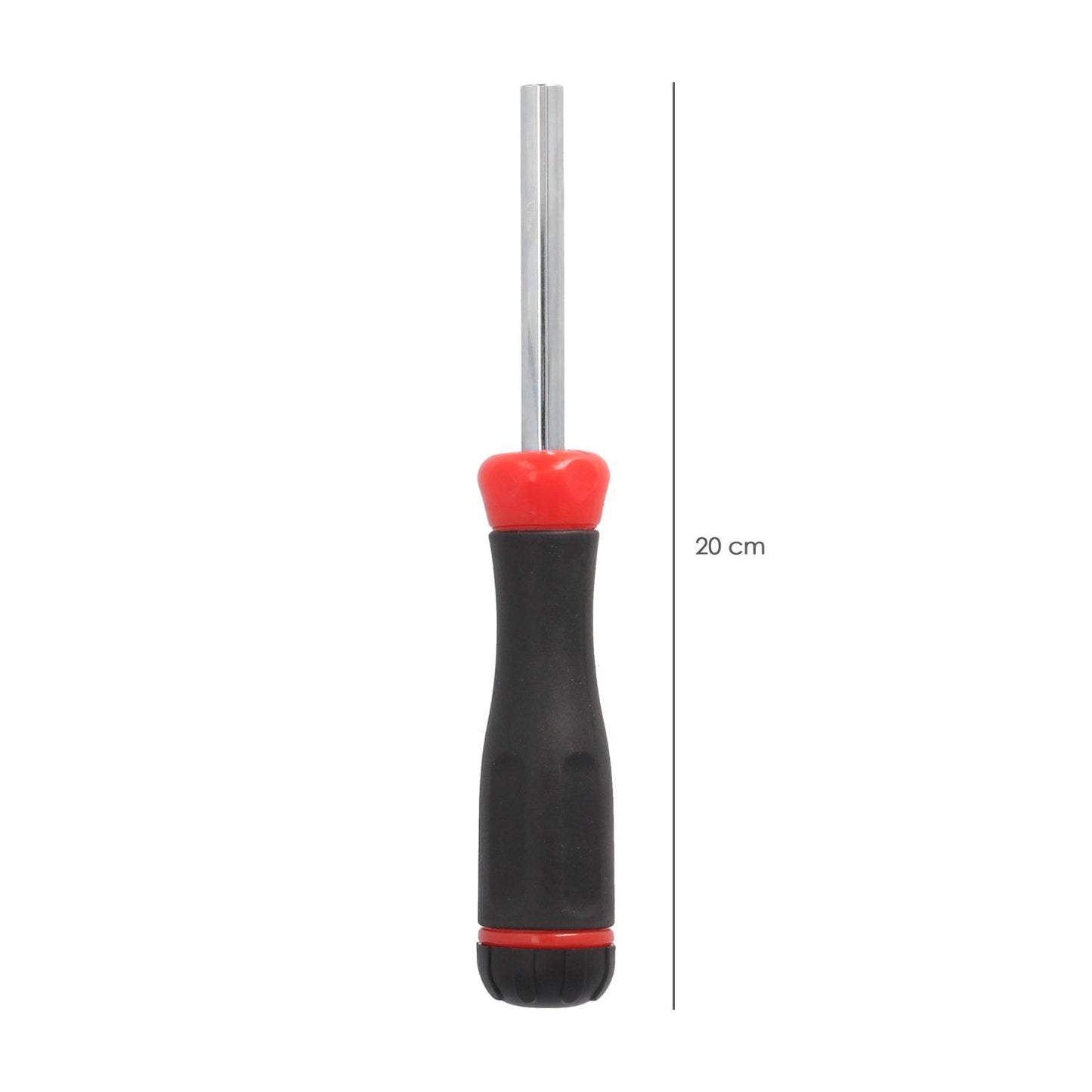 Juego De Puntas Con Destornillador  1/4 7 Piezas. Acero Cromo Vanadio, Kit Destorpuntas, Puntas Destornillador.