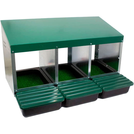 Ponedero Premium De 3 Huecos  - Máximo Confort Para Tus Gallinas._0