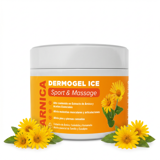 QKnatur Gel Crema Árnica Montana 300 ml - Efecto Frio. Para Masajes Musculares Y Articulaciones - Extracto De Árnica_0