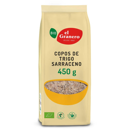 Copos De Trigo Sarraceno Bio El Granero 450 gr