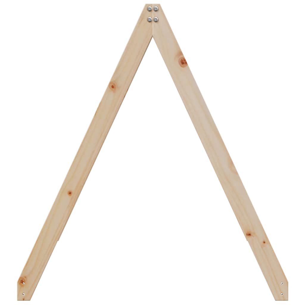 Techo De Cama Infantil Madera Maciza Pino 209x85,5x88 Cm_4