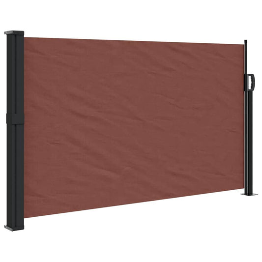 Vidaxl Toldo Lateral Retráctil Marrón 117x300 Cm_0