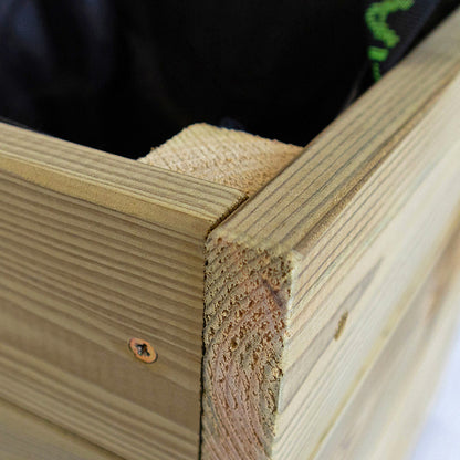 Jardinera De Madera Para Exterior 70x30x40 Cm Ghio Kd Hortalia_2