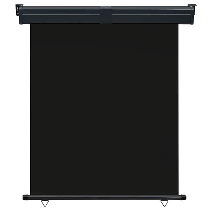 Vidaxl Toldo Lateral De Balcón Negro 145x250 Cm_1