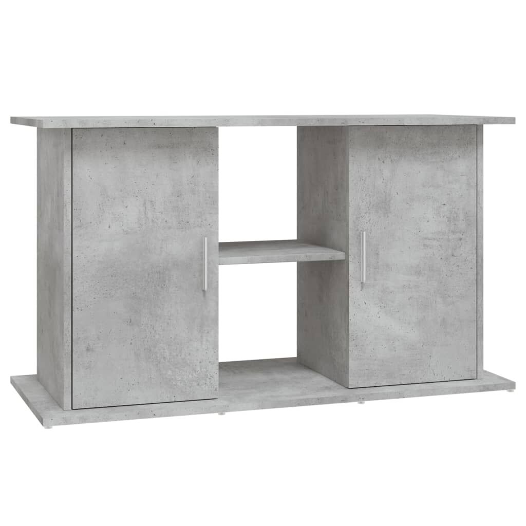 Vidaxl Soporte Para Acuario De Hormigón Gris 101x41x58 Cm De Madera Sintética_0