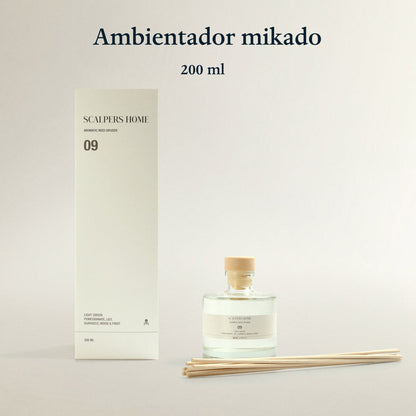 Difusor Mikado 200ml Light Green Scalpers_1