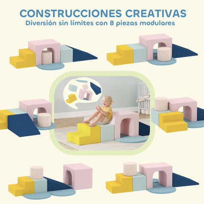 Aiyaplay Juego De 8 Bloques De Espuma Para Niños_3