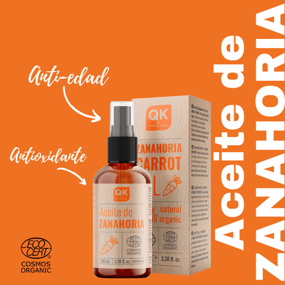 QKnatur - Aceite De Zanahoria 100 Ml - 100% Puro - Bronceador Natural - Hidrata Y Rejuvenece La Piel - Repara Cabello_5