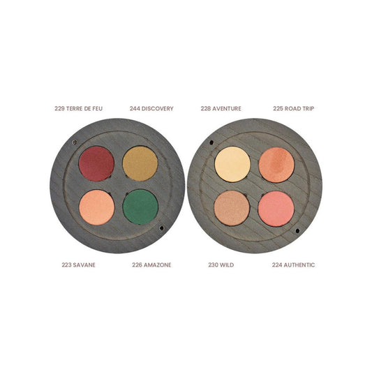 Gipsy Paleta de Sombra de Parpados Recargable Bio travel Boho