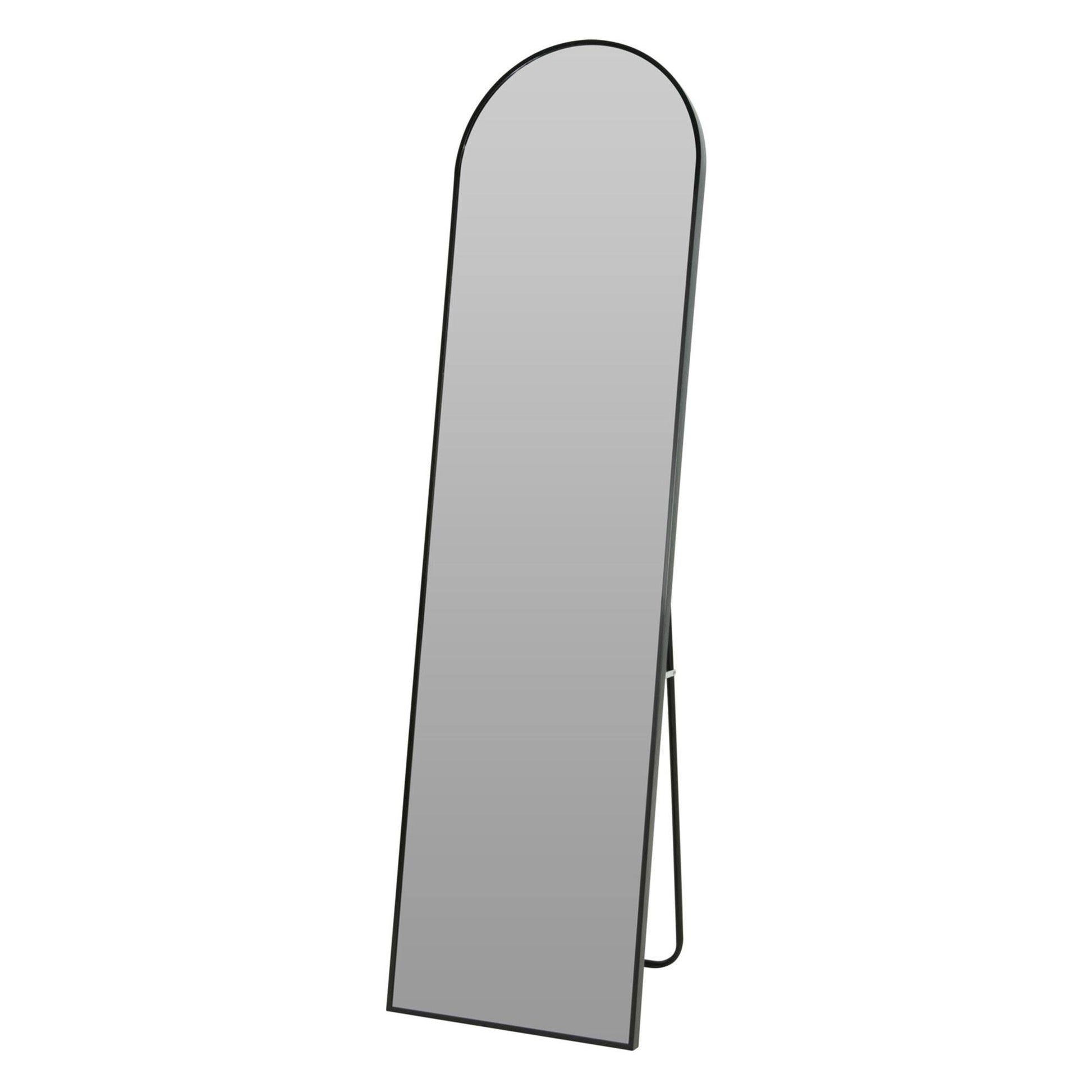 Well Home Espejo De Pie Con Forma De Arco Color Negro H.150cm