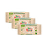 PACK 3x Toallitas Húmedas para bebé Biopure biodegradables Salustar 60 uds