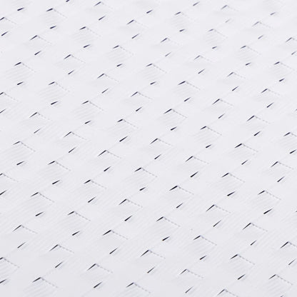 Toldo Para Balcón Ratán Sintético Blanco 500x80 Cm / Vetonek_0