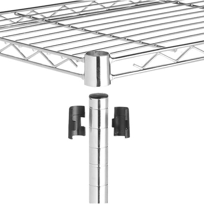 Estantería Metálica Con 3 Baldas Ajustables 76.2x58.9x34cm 240kg 7house_3