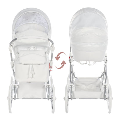Carro De Muñecas Dolce Classic_white-silver_3