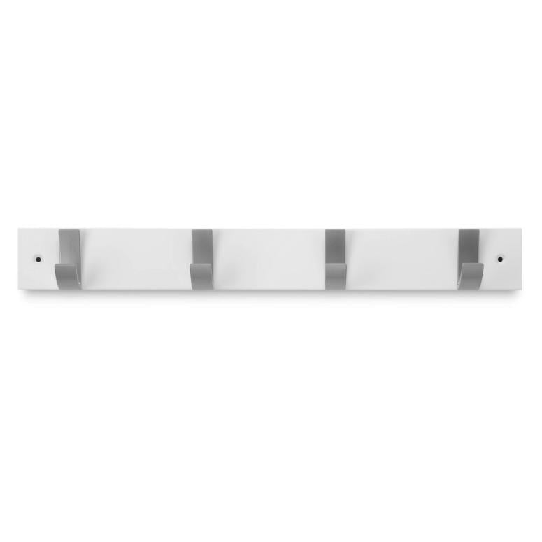Colgador 4 ganchos Blanco