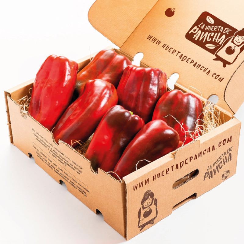 Pimiento Rojo Directos Desde El Campo 1/2 Kg_1