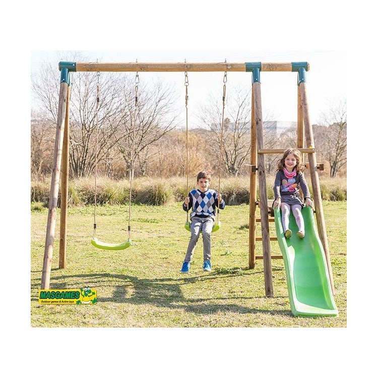 Parque Infantil Masgames Milos M Dos Asientos Planos.