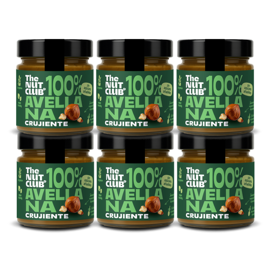 Pack 100% avellana crujiente nacional 6 uds The Nut Club 1080g_0