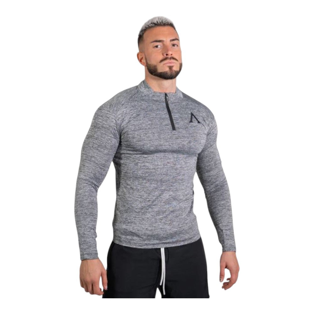Long Tech T-shirt-dark Grey Talla M_0
