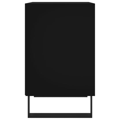 Mesitas De Noche 2 Uds Madera De Ingeniería Negro 40x30x50 Cm_4