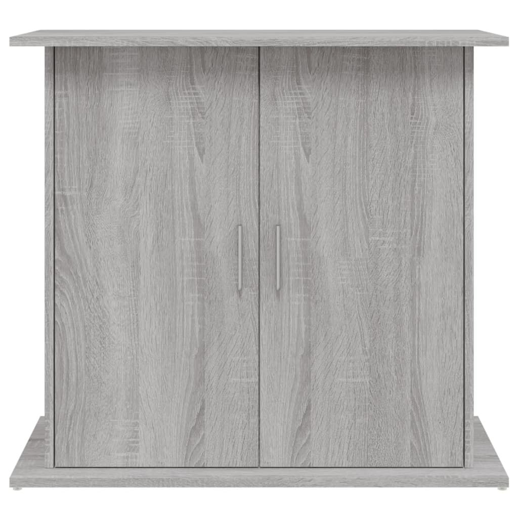 Vidaxl Soporte Para Acuario Madera Ingeniería Gris Sonoma 81x36x73 Cm_4