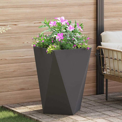 Jardinera Negro 50 X 50 X 75 Cm Acero_1