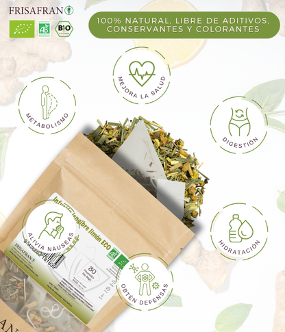 Infusión De Jengibre-limón |pirámides | Calidad | Frisafran 30 Uds_1