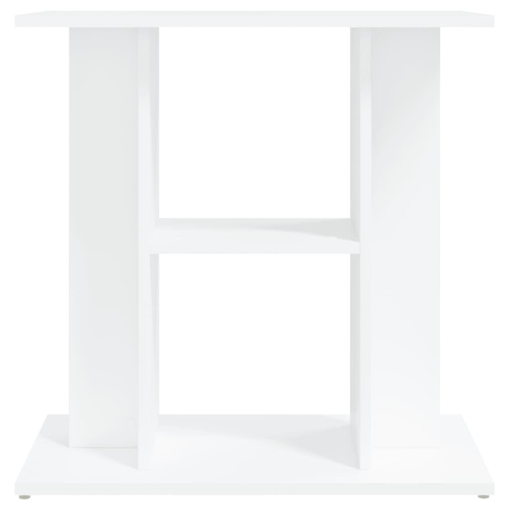 Vidaxl Soporte Para Acuario Madera De Ingeniería Blanco 60x30x60 Cm_3