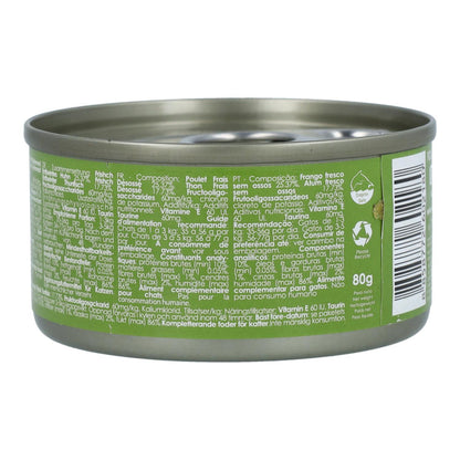 Kit Cat Lata Toppers - Pollo & Atún 80 g Comida húmeda para gatos en gelatina