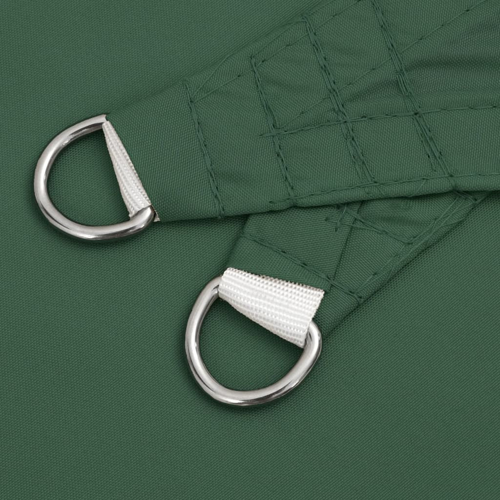 Vidaxl Toldo De Vela Cuadrado Tela Oxford Verde Oscuro 3,6x3,6 M_4