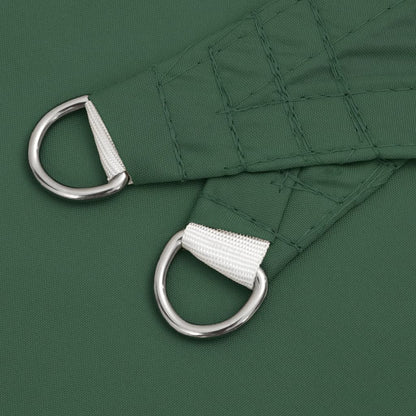 Vidaxl Toldo De Vela Cuadrado Tela Oxford Verde Oscuro 3,6x3,6 M_4