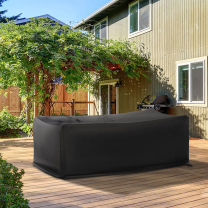 Outsunny Funda Protectora Para Muebles De Jardín 154x94x66 Cm Tela Oxford 600d_1