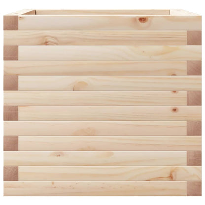 Jardinera De Madera Maciza De Pino 50x50x45,5 Cm_4